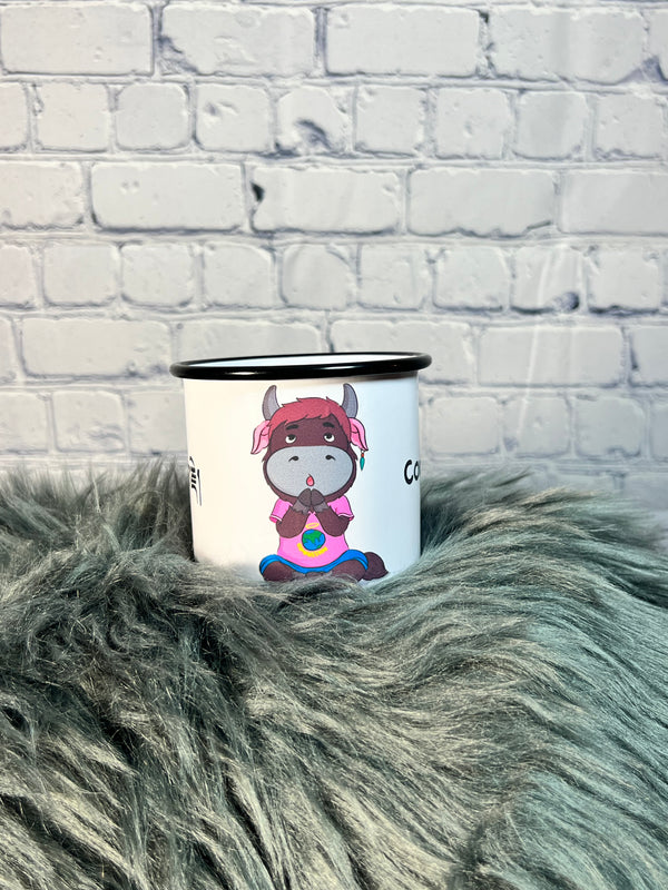 Custom White Enamel Mugs image 9