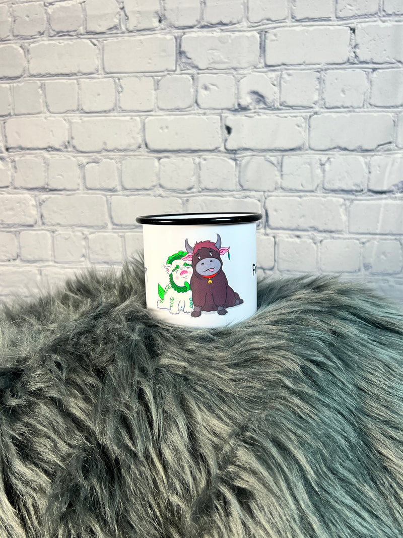 Custom White Enamel Mugs image 16