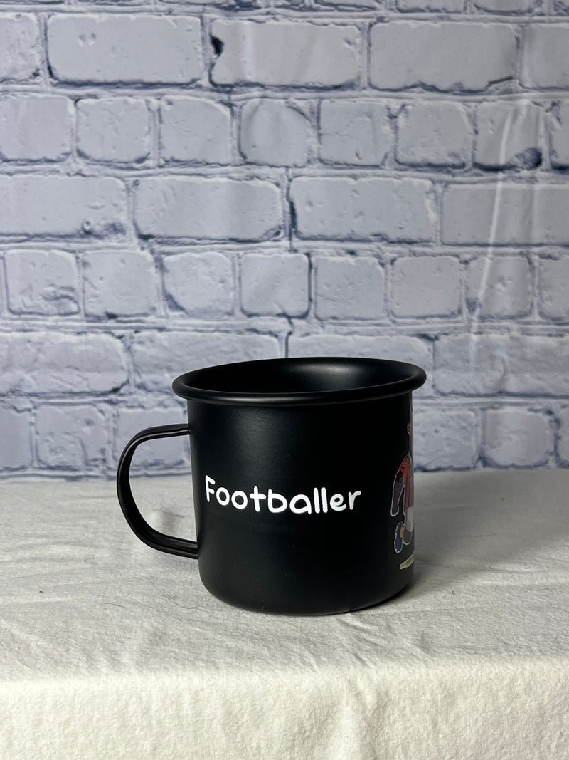 Custom Enamel Mugs: Black image 2