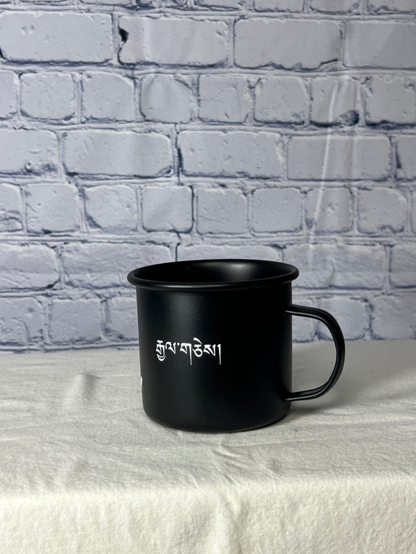 Custom Enamel Mugs: Black image 7