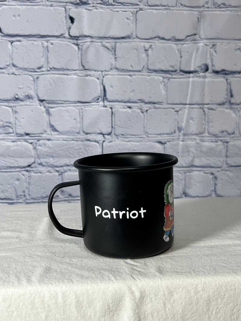 Custom Enamel Mugs: Black image 5