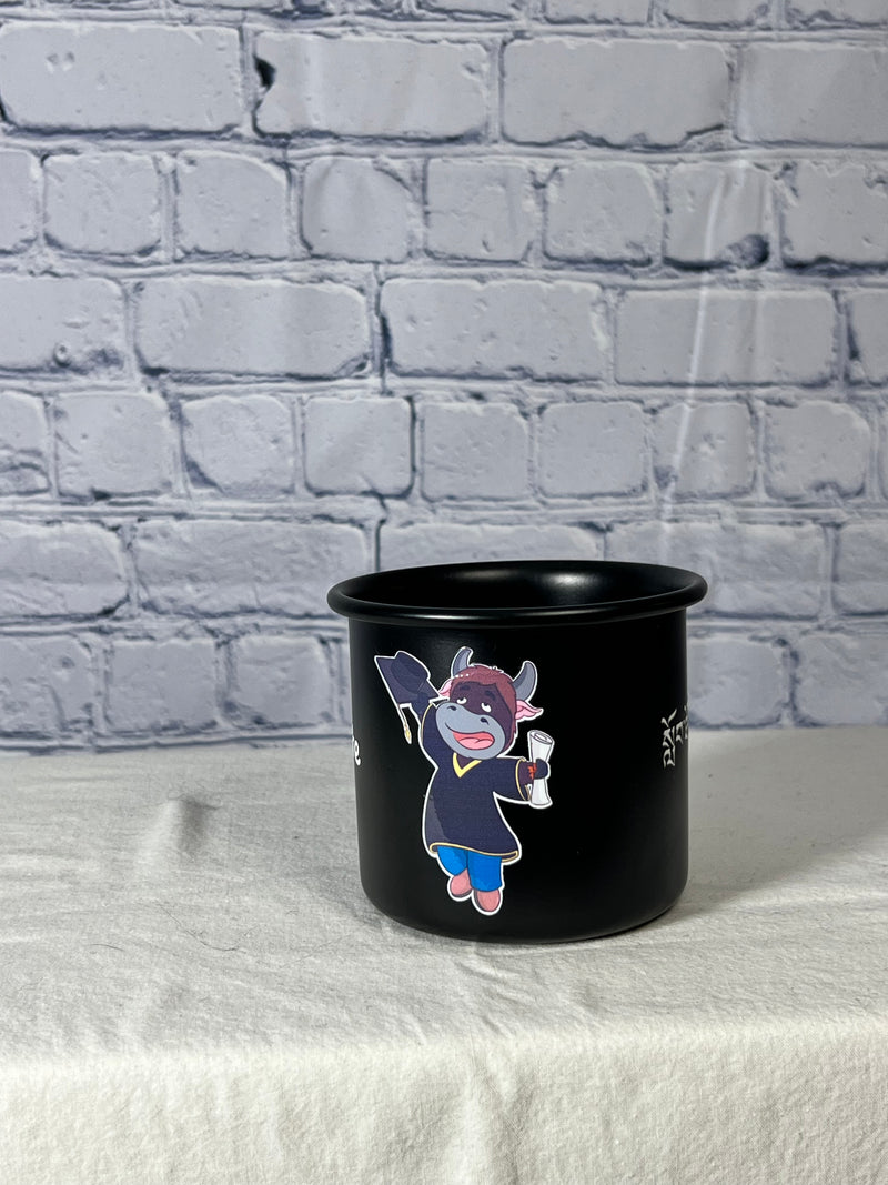 Custom Enamel Mugs: Black image 10