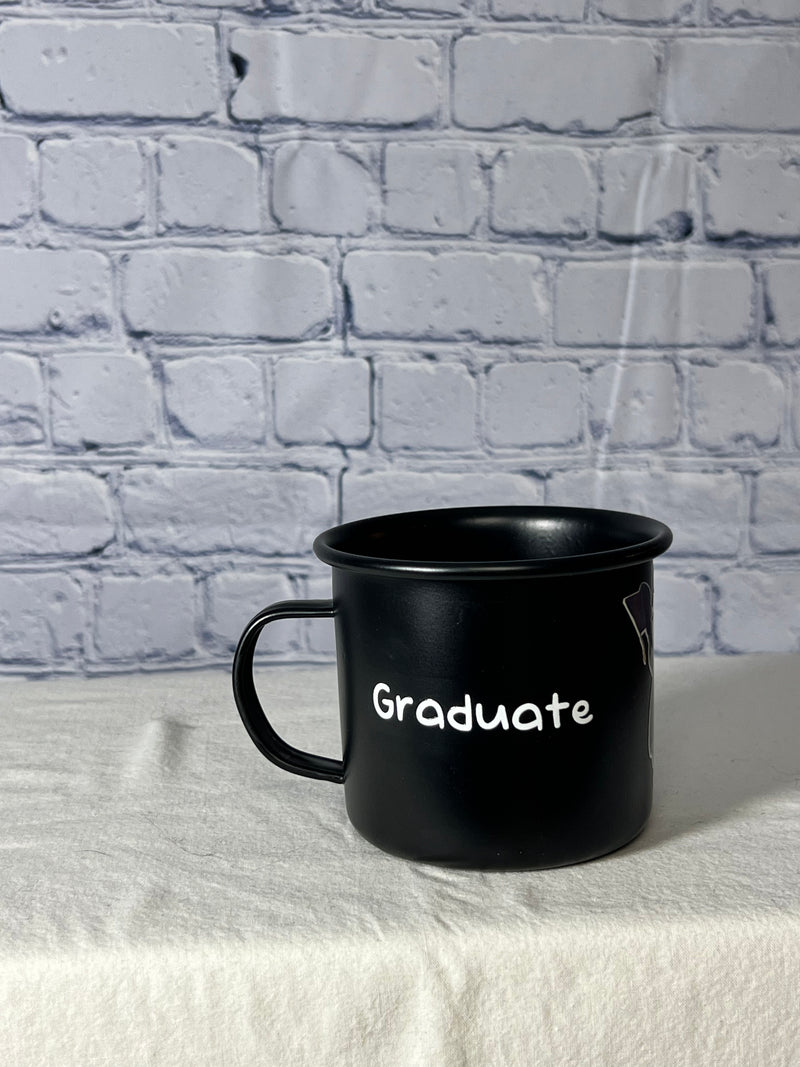 Custom Enamel Mugs: Black image 11
