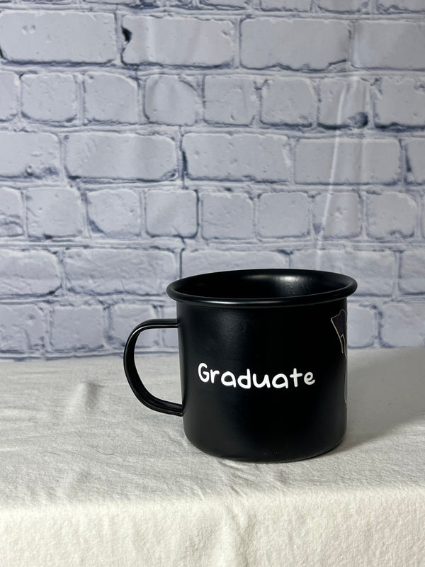 Custom Enamel Mugs: Black image 12