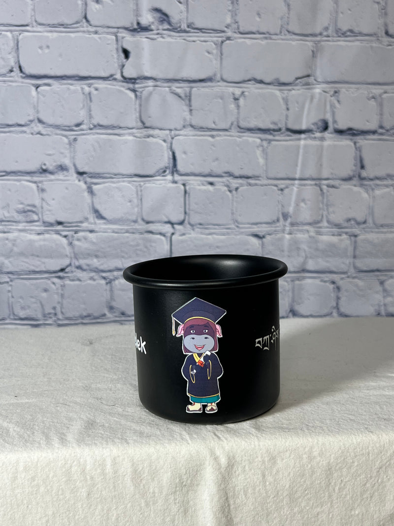 Custom Enamel Mugs: Black image 13
