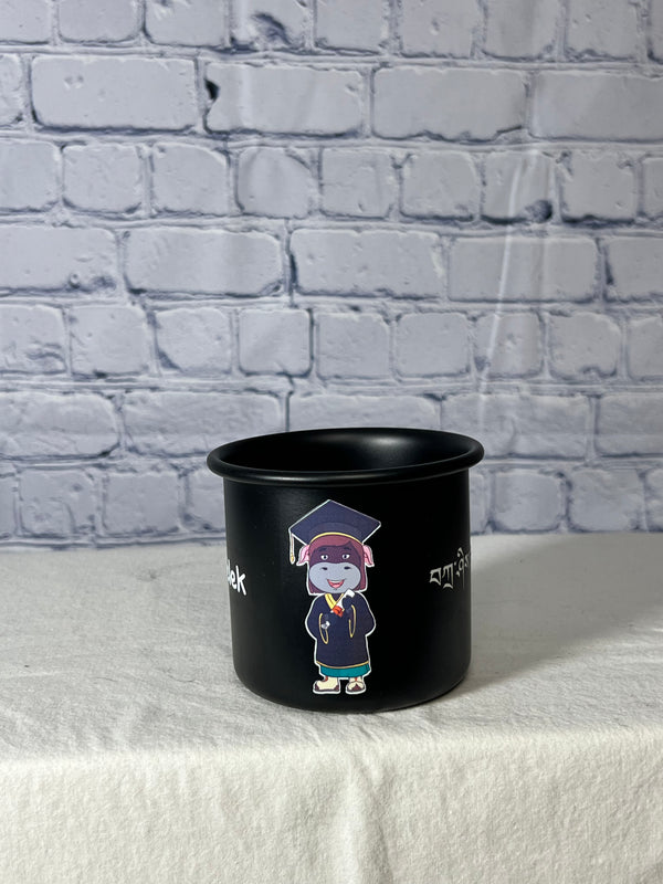 Custom Enamel Mugs: Black image 14