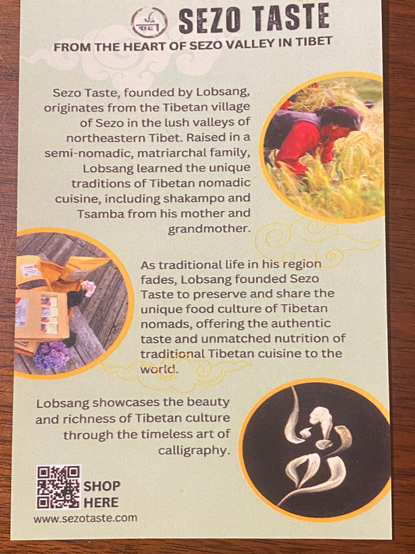 Sezo- Organic Tsampa Mix (39g) image 5