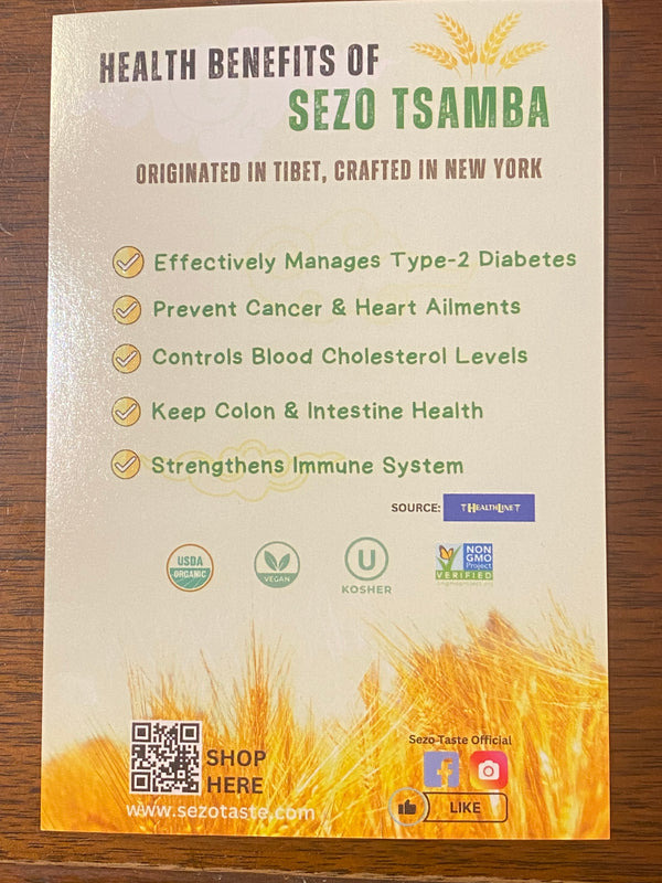 Sezo- Organic Tsampa Mix (39g) image 4