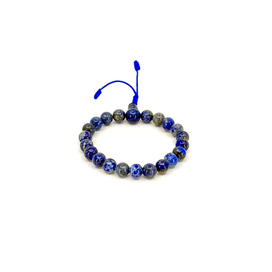 Lapiz Lazuli Gemstone String Bracelet - TIBET HOUSE US NYC