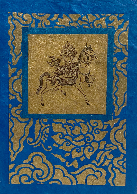 Windhorse - Blue Card - TIBET HOUSE US NYC