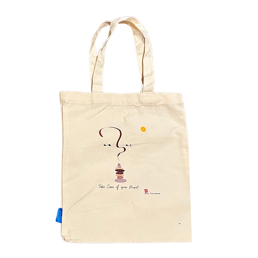 Take Care of Your MIND: Canvas Tote Bag - TIBET HOUSE US NYC