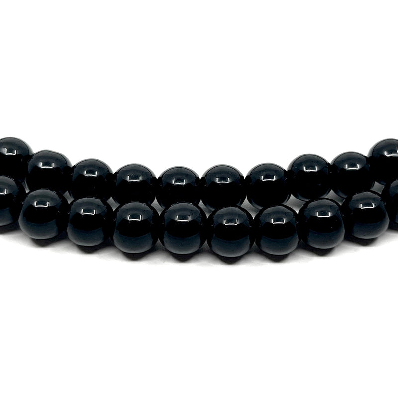 Black Onyx Gemstone Mala Beads image 3