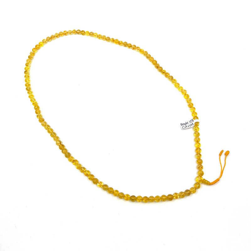 Citrine Gemstone Mala Beads image 2