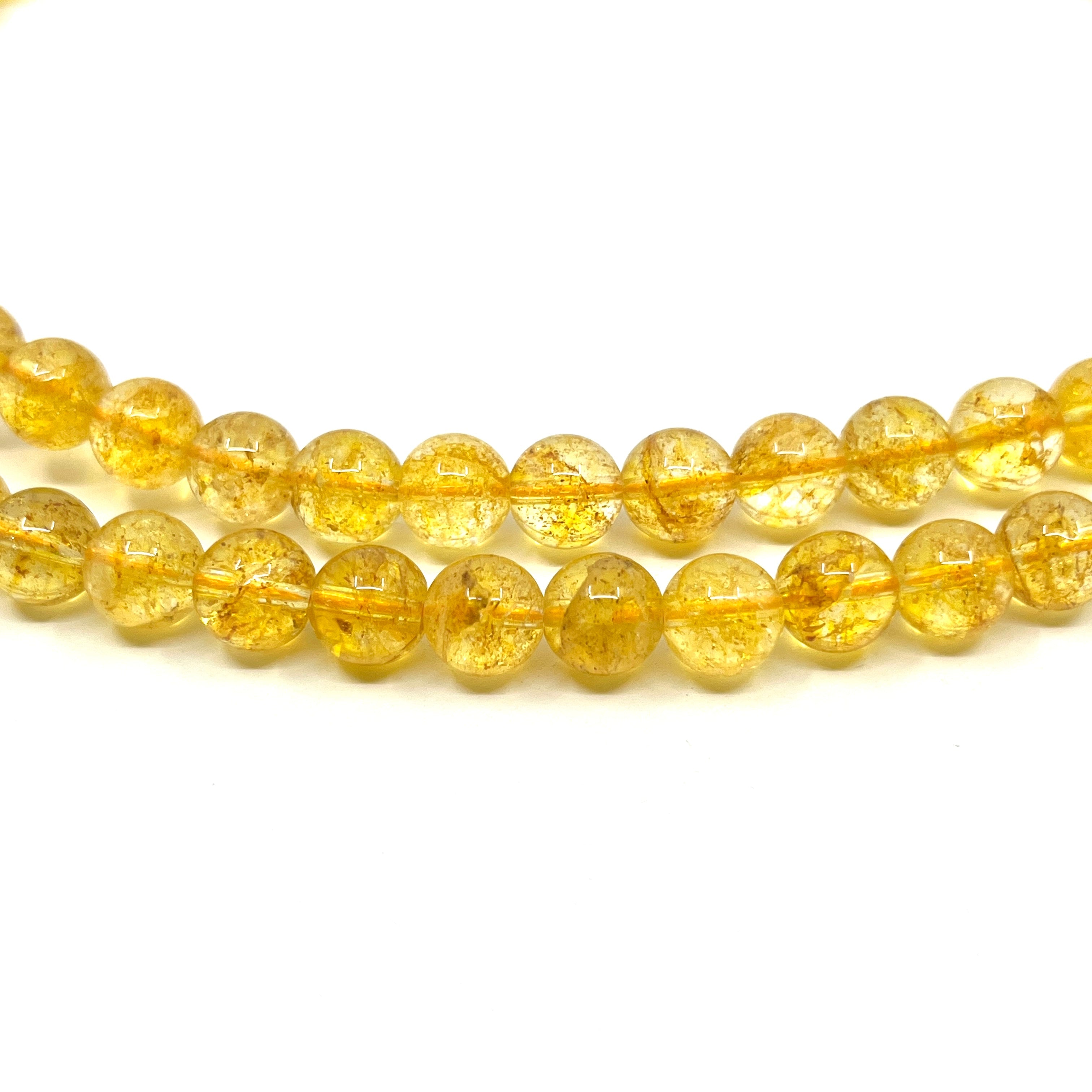 Citrine Gemstone Mala Beads