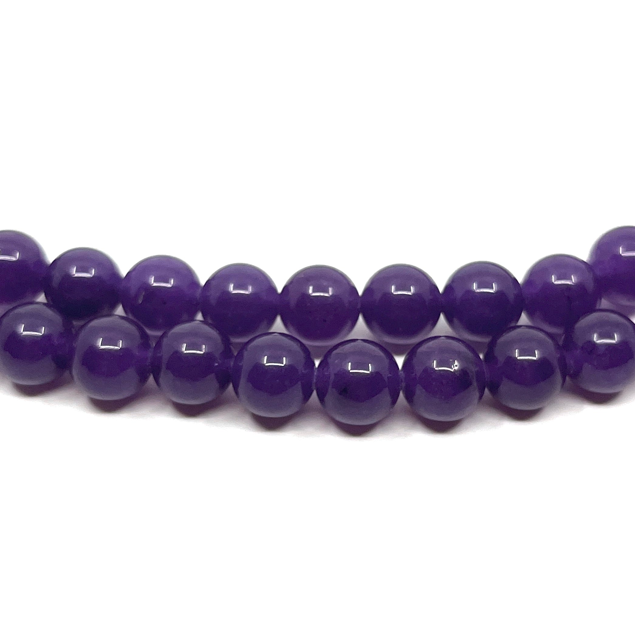 Crystal Sodalite Gemstone Mala Beads