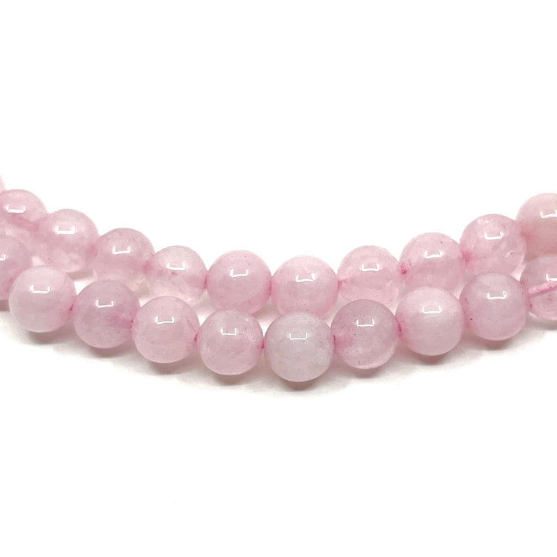 Rose Quartz Pink Gemstone Mala Beads image 3