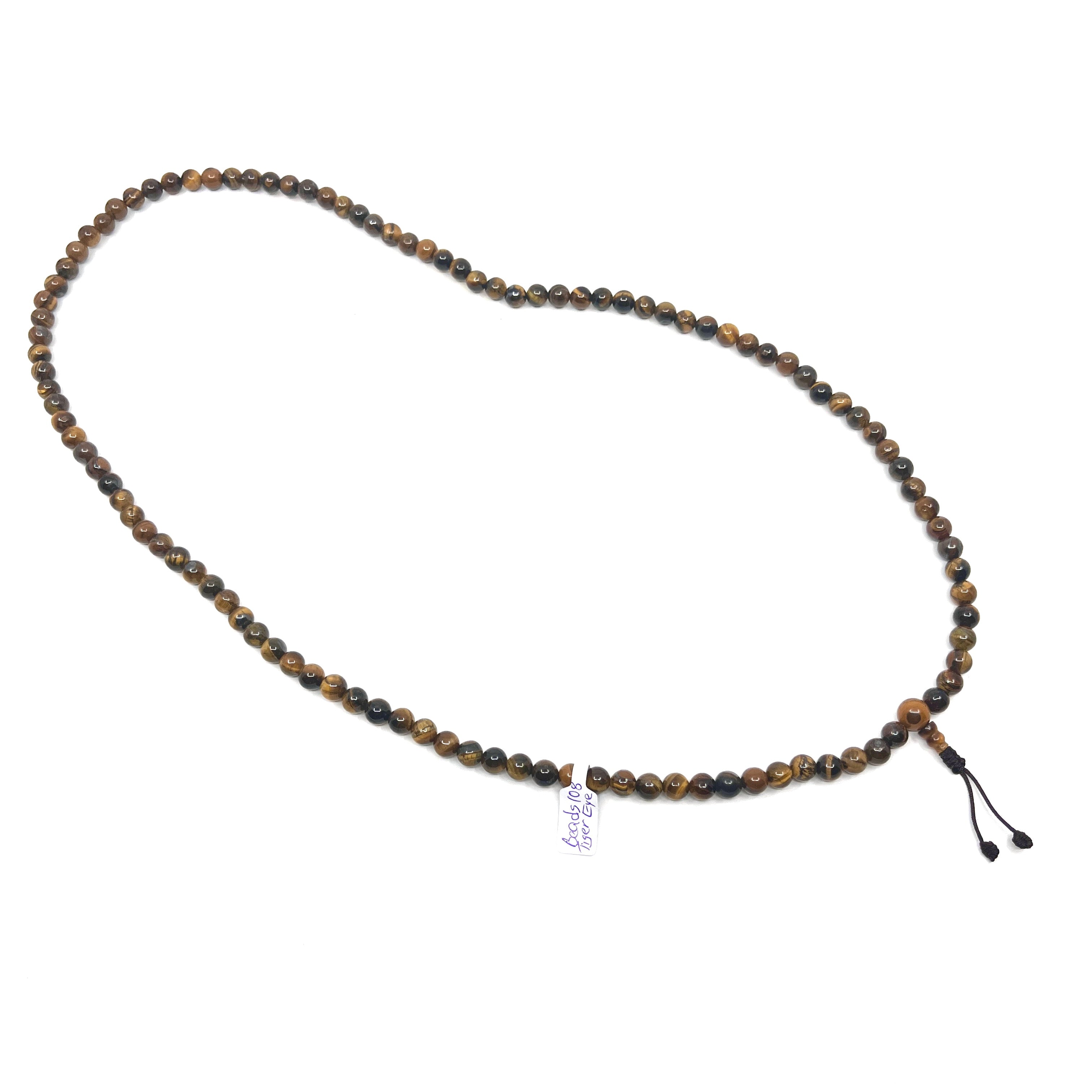 Tiger Eye Gemstone Mala Beads