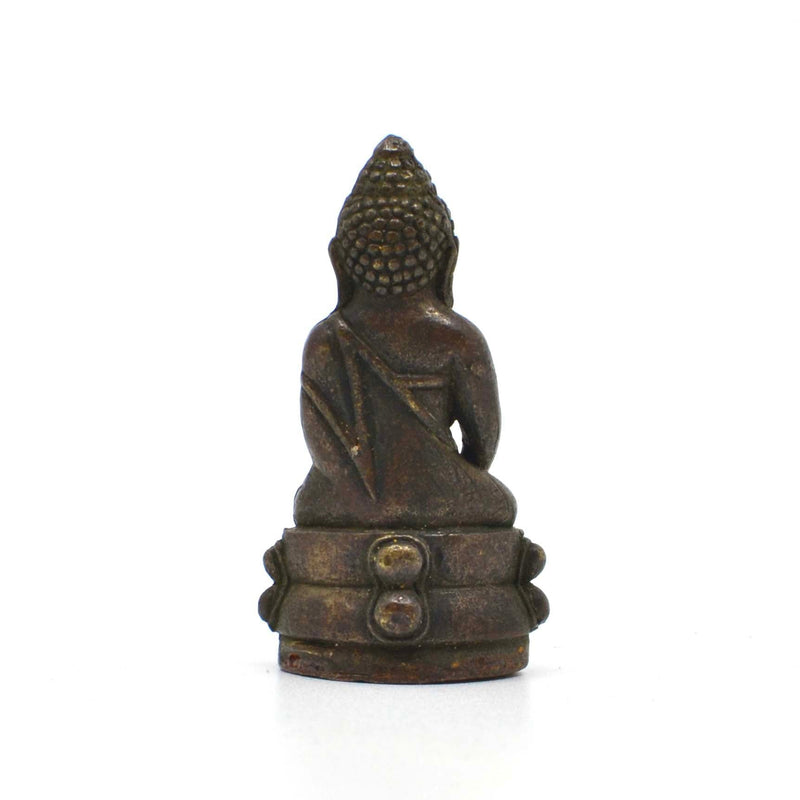 Mini Buddha Statue Bronze image 2