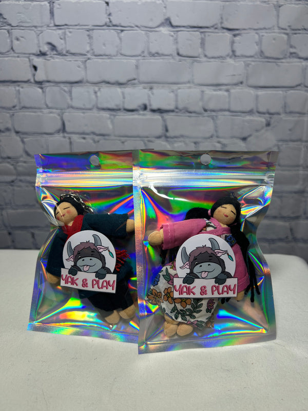 Mini Tibetan Key Chains (girl) image 3