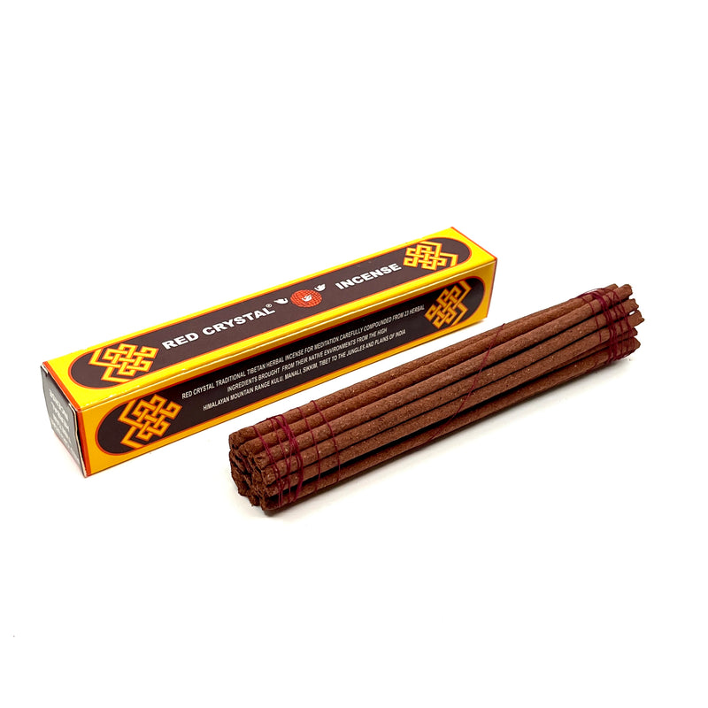 Short Red Crystal Incense image 2