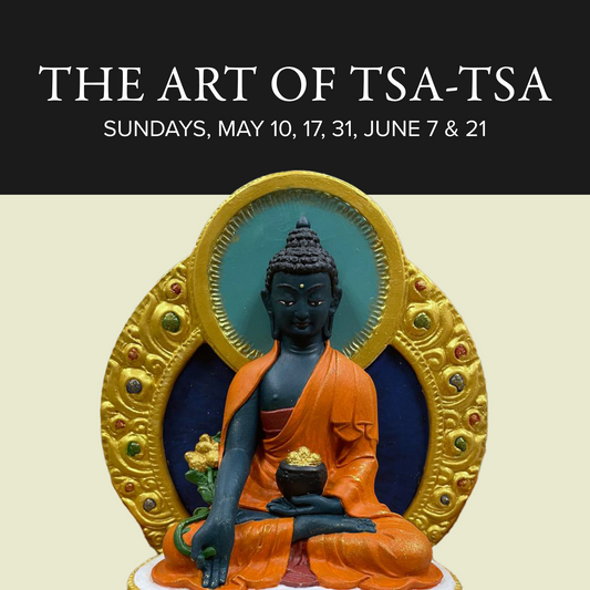 The Art of Tsa-Tsa | with Erdni Erdneev - TIBET HOUSE US NYC