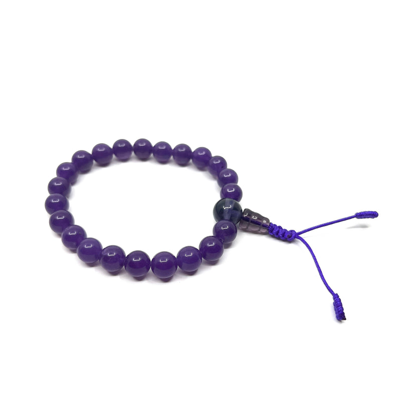 Crystal Sodalite Gemstone String Bracelet image 1