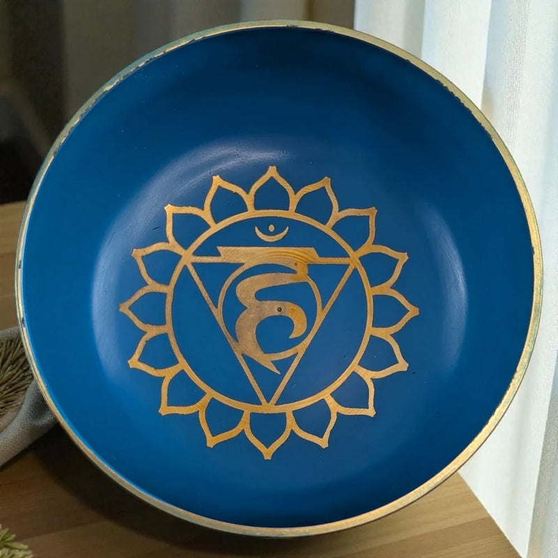 Throat Chakra Singing Bowl 3.5