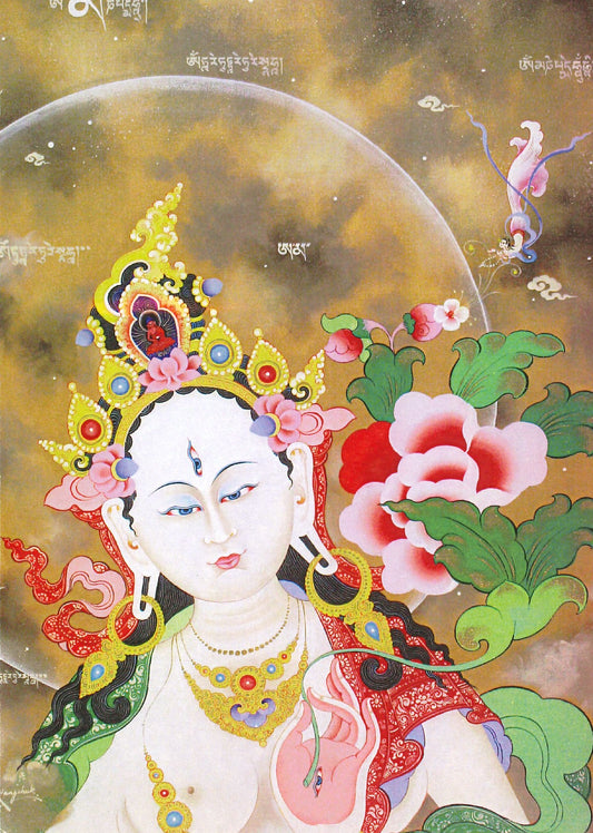 White Tara Card - TIBET HOUSE US NYC