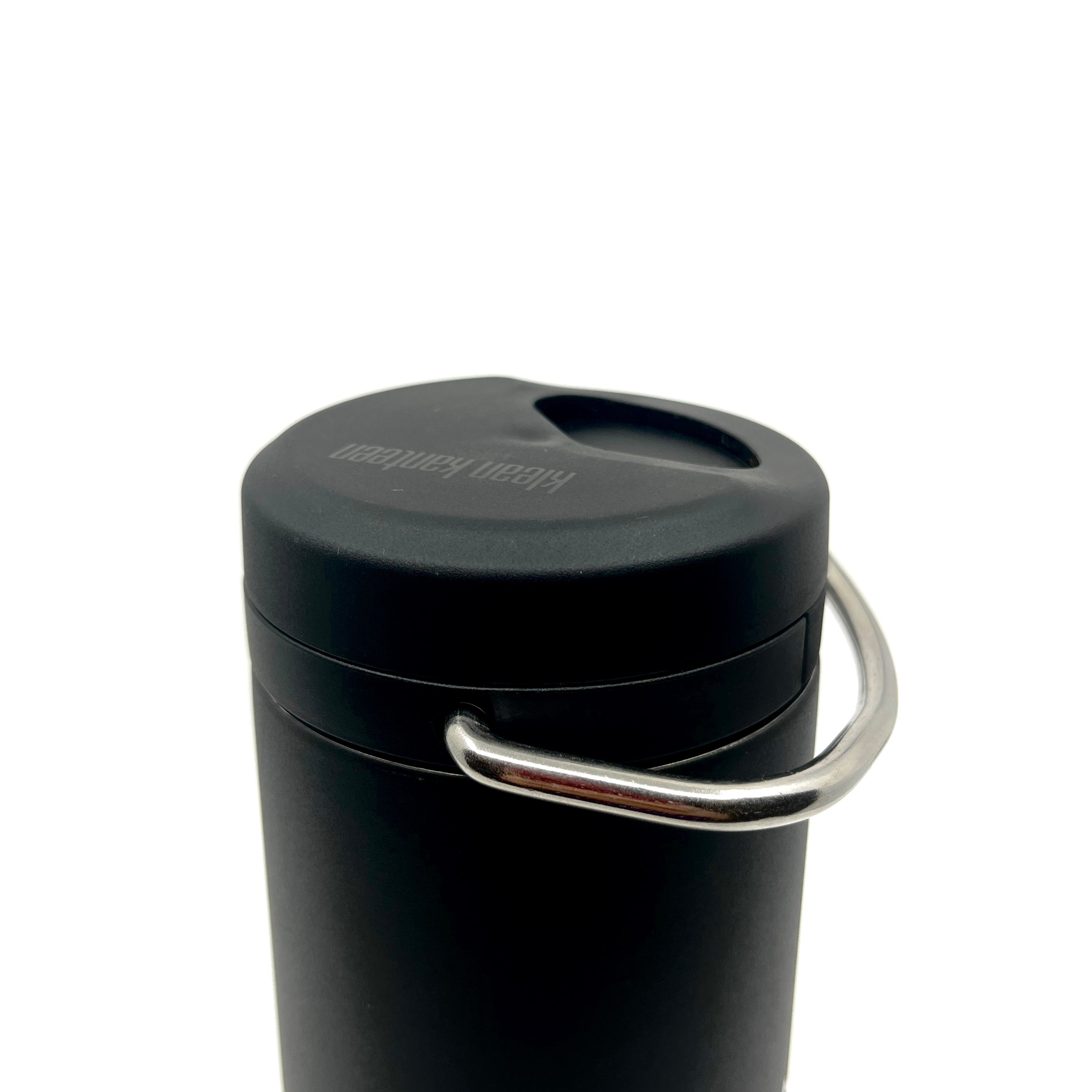 Stainless Steel Black: Twist Cap Yak Water Bottle