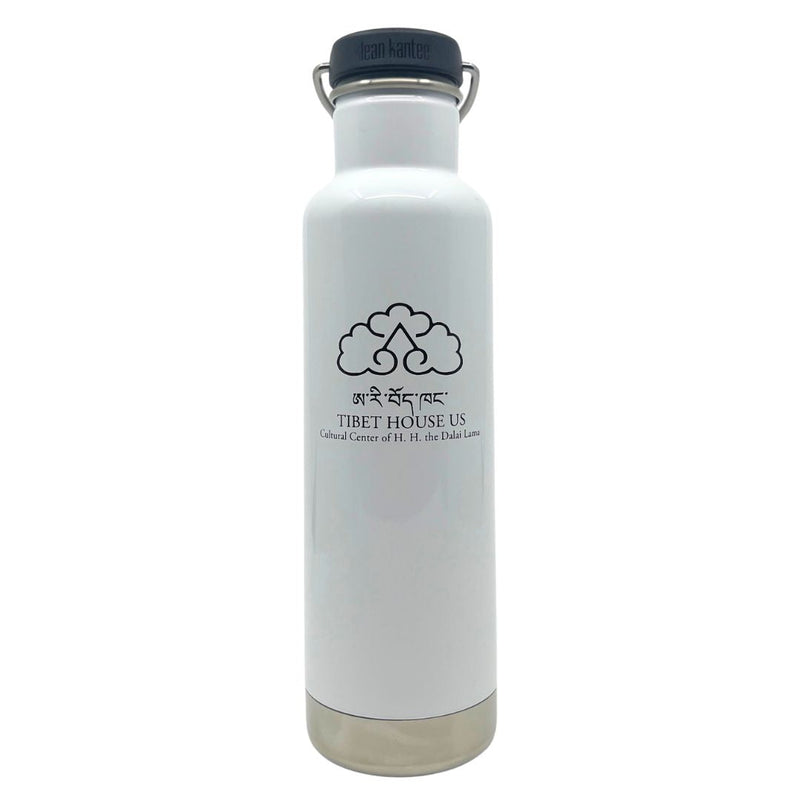 Stainless Steel White: Loop W/Bale Yak Water Bottle image 2