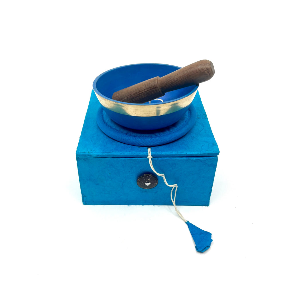 Chakra Singing Bowl - Light Blue