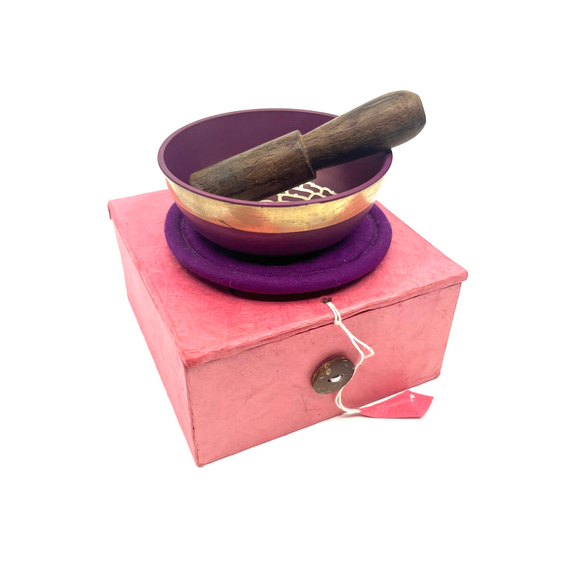 Chakra Singing Bowl - Pink image 2