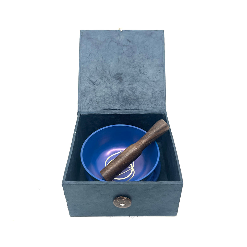 Dark Blue Chakra Singing Bowl image 4