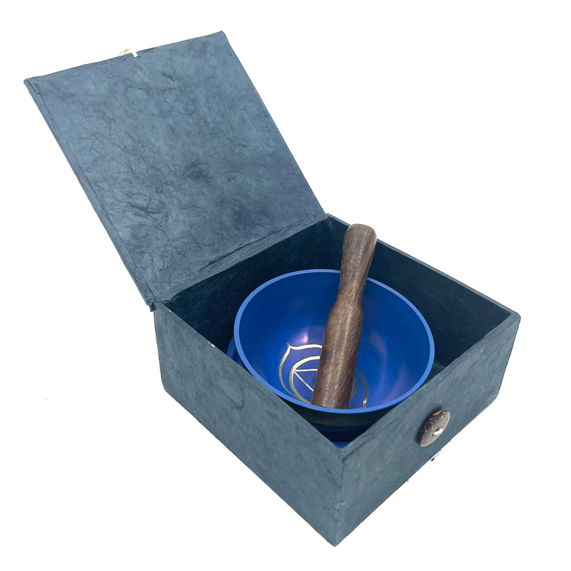 Dark Blue Chakra Singing Bowl image 3