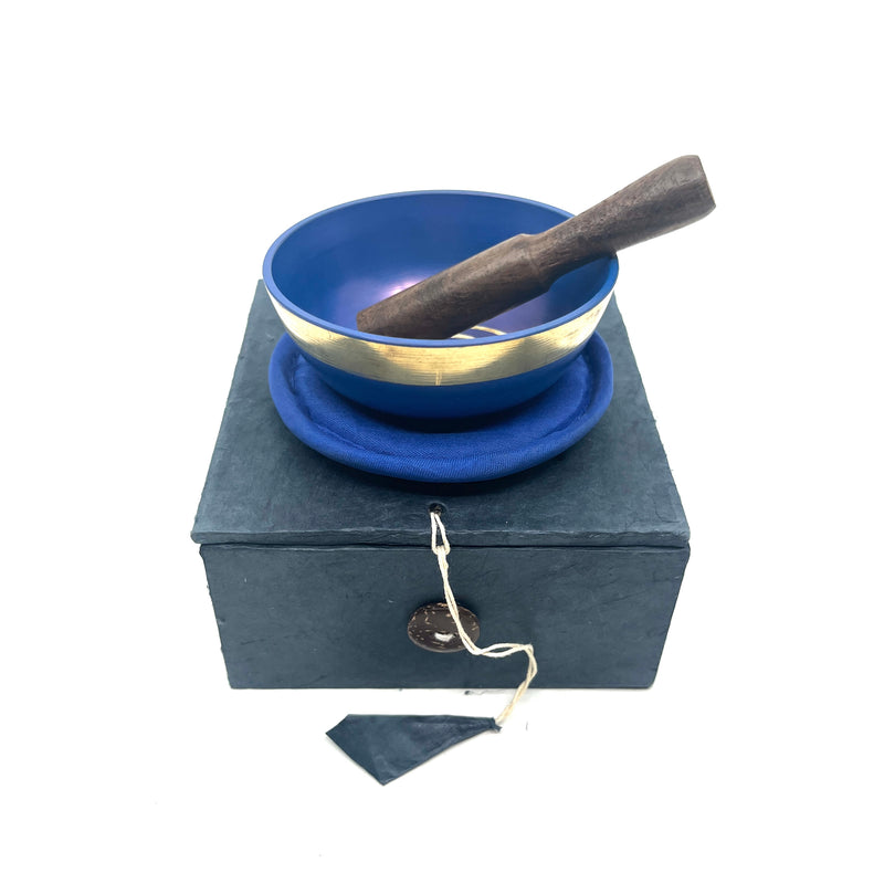 Dark Blue Chakra Singing Bowl image 2