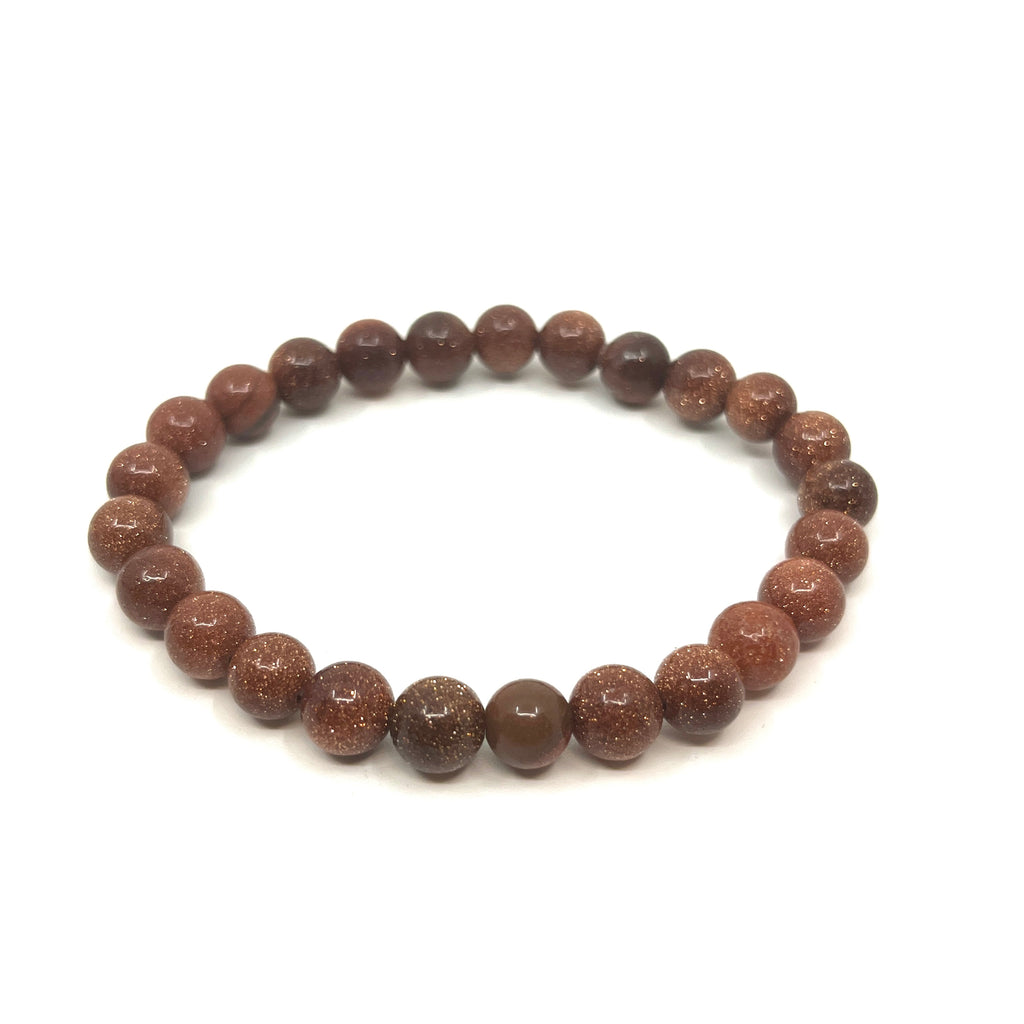 Goldstone Gemstone String Bracelet