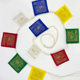 LUNGTA: mini Prayer Flag 2.5X2.5