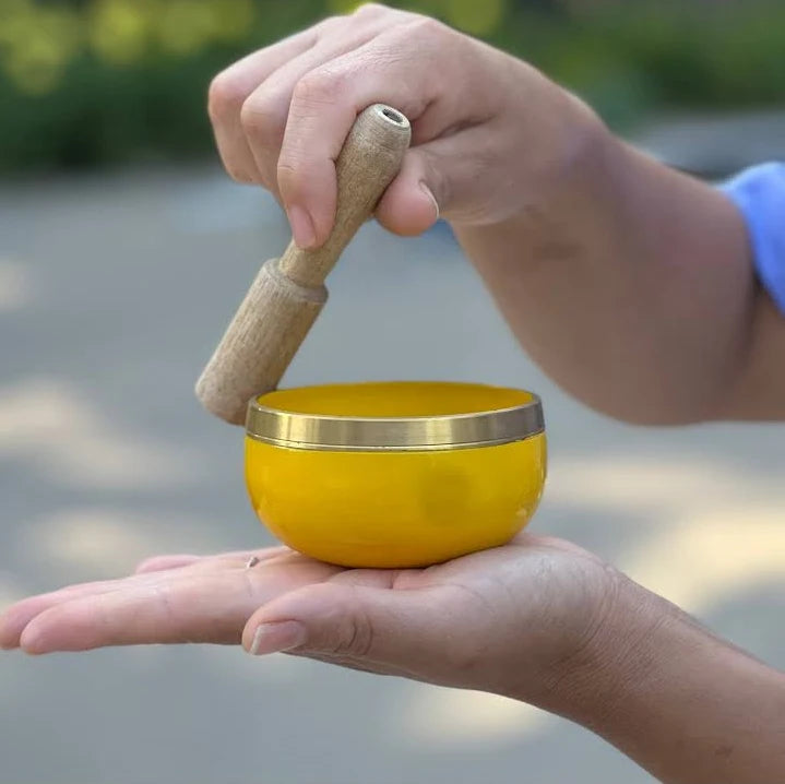 Solar Plexus Chakra Singing Bowl 3.5