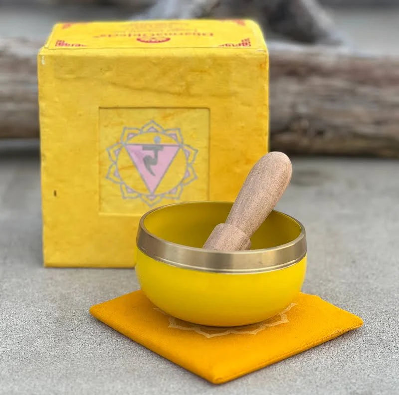 Solar Plexus Chakra Singing Bowl 3.5