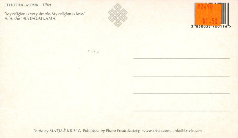 Studying Monk Card image 2