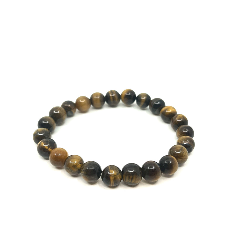 Tiger Eye Gemstone String Bracelet image 1