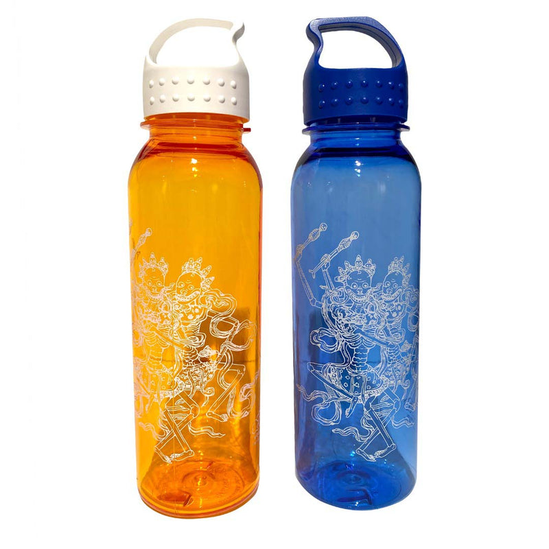 Skeleton Orange Water Bottle image 2